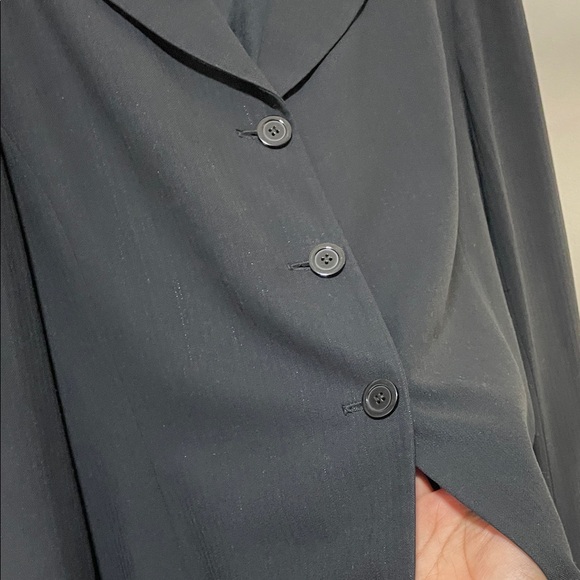 Vintage Jones New York Elegant Black Blazer as is - Picture 6 of 13